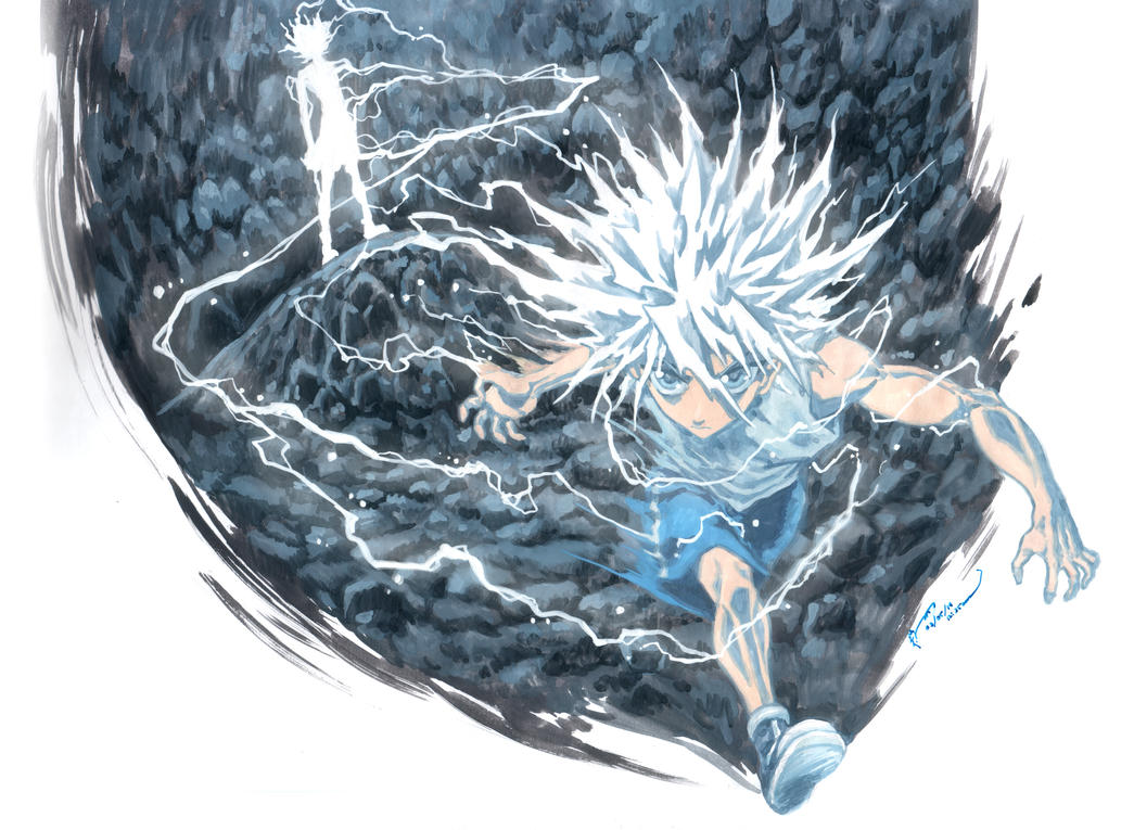 Killua Godspeed Wallpaper Phone Gambarku Since i'm slow i didn't know it was killua's birthday yesterday, i spent three days making some illumi. killua godspeed wallpaper phone gambarku